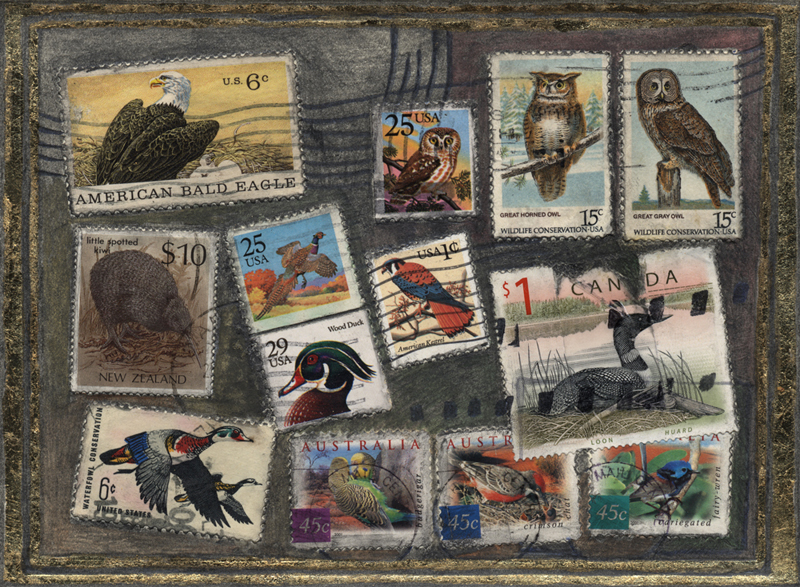 Wild Bird Stamps